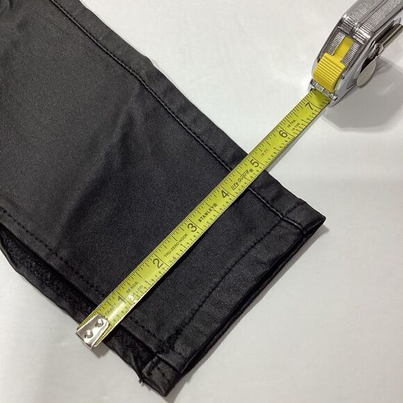 Misguided Vice Brand High Waist Tube Faux Leather Skinny Pants 8R - Picture 9 of 11